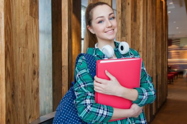 young woman, young, student