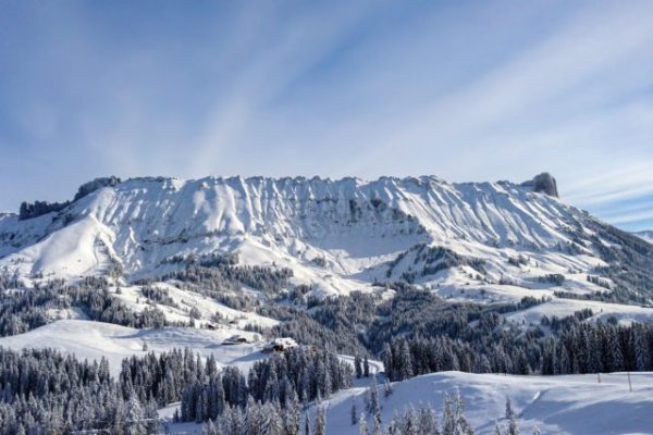 mountains, snow, alps